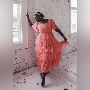 NWT JessaKae Coral Allegro Dress